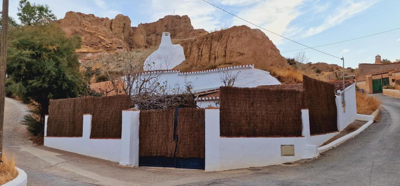Cueva De La Higuera Guadix Exterior foto